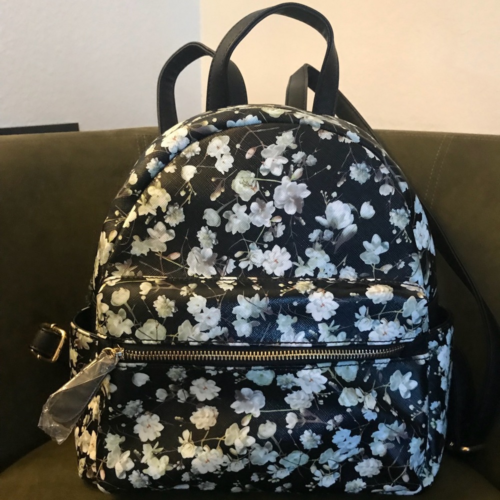 Floral backpack